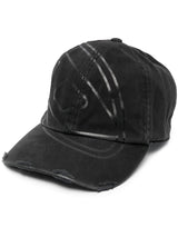 Diesel C-Colm-Sten logo-print cap