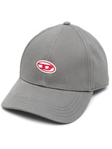 Diesel C-Rune logo-appliqué baseball cap