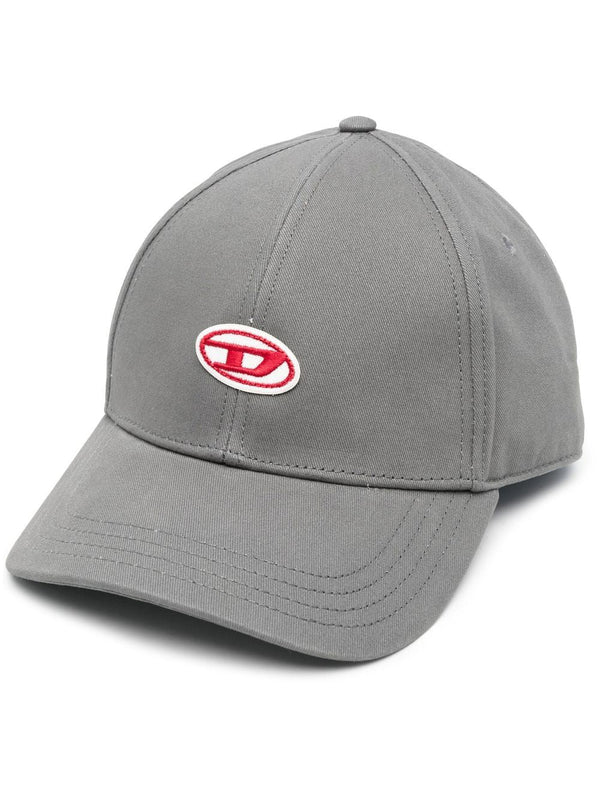 Diesel C-Rune logo-appliqué baseball cap
