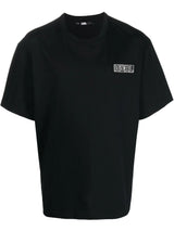 Karl Lagerfeld Ikonik appliqué-detail T-shirt