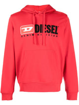 Diesel S-Ginn-Hood-Div logo-appliqué hoodie