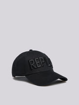 REPLAY TWILL CAP WITH BILL
