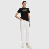 Graphic Regular T - Shirt - Black