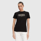 Graphic Regular T - Shirt - Black