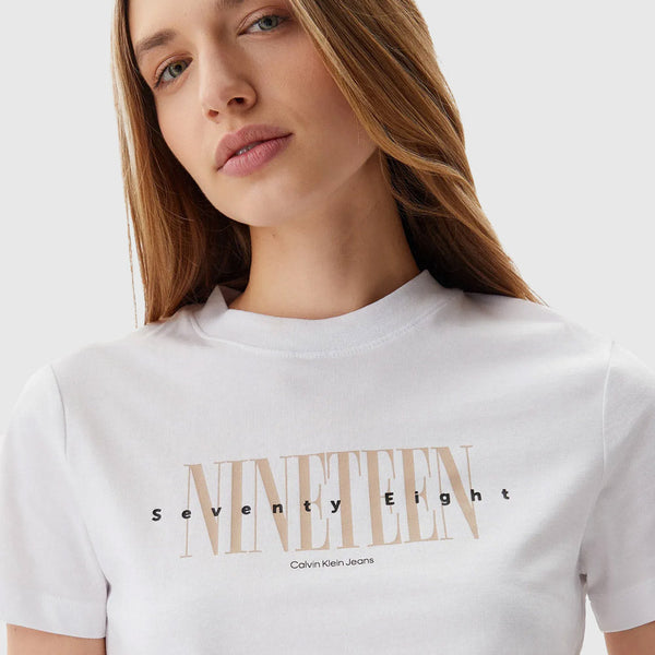 Graphic Regular T - Shirt - White