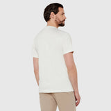 Label Print T-Shirt - Cream