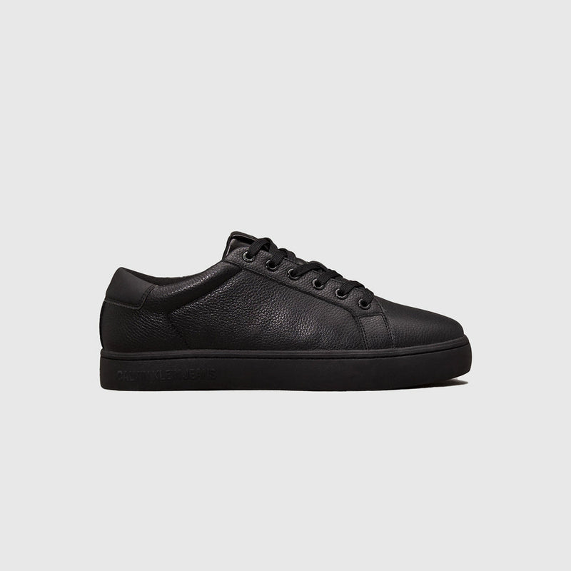 Classic Leather Cupsole Sneaker- Black