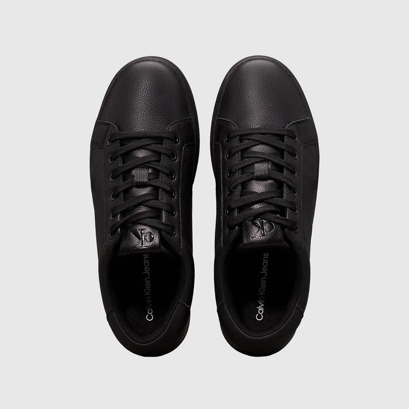 Classic Leather Cupsole Sneaker- Black