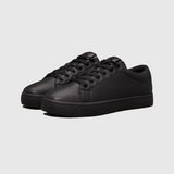 Classic Leather Cupsole Sneaker- Black