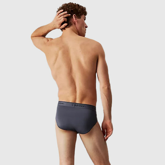 3 Pack Hip Briefs - Black Multi