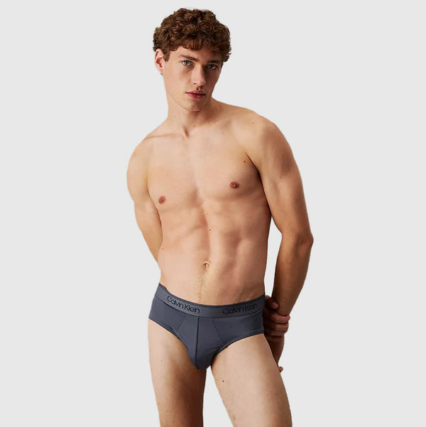 3 Pack Hip Briefs - Black Multi