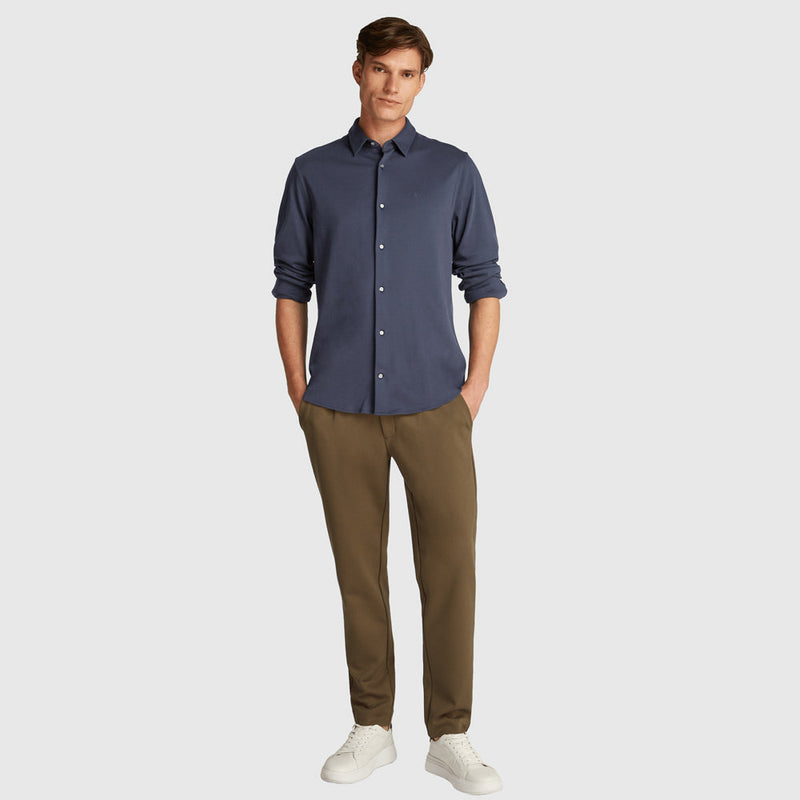 Liquid Touch Jersey Shirt - Navy