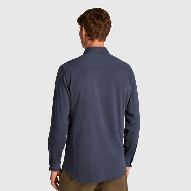 Liquid Touch Jersey Shirt - Navy