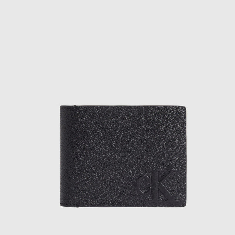 Logo Emboss Bifold - Black