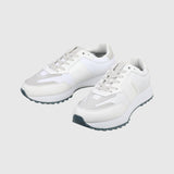 Nylon Woven Sneaker - White Multi
