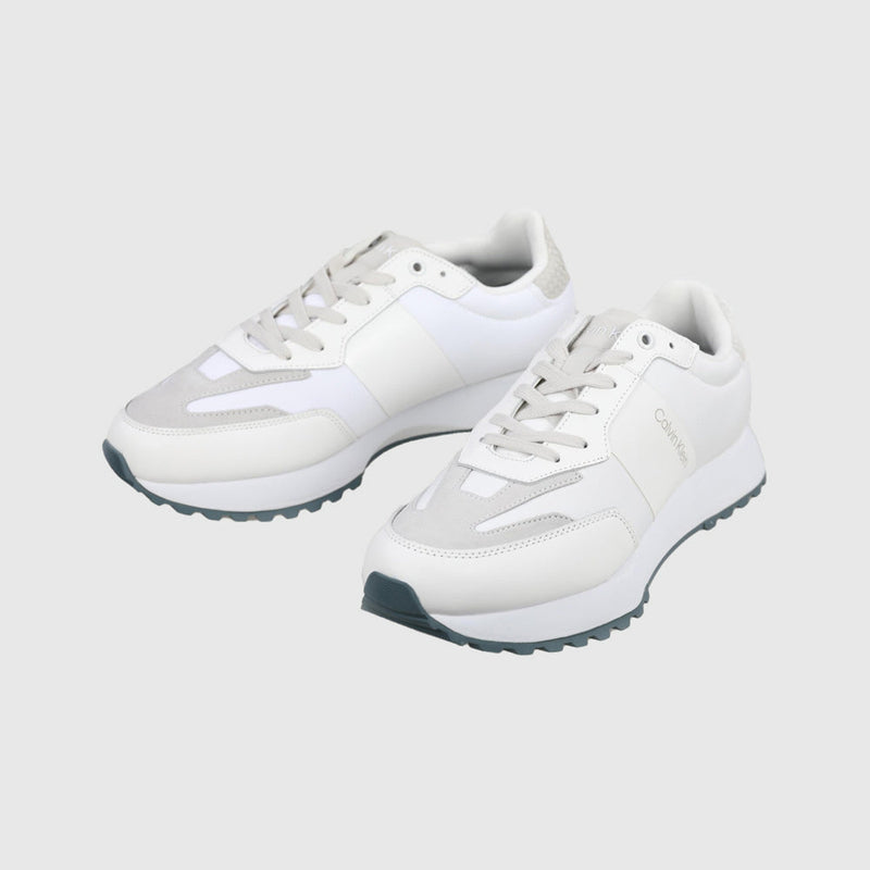 Nylon Woven Sneaker - White Multi