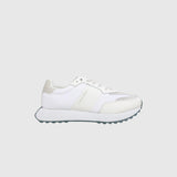 Nylon Woven Sneaker - White Multi