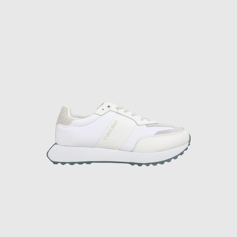 Nylon Woven Sneaker - White Multi
