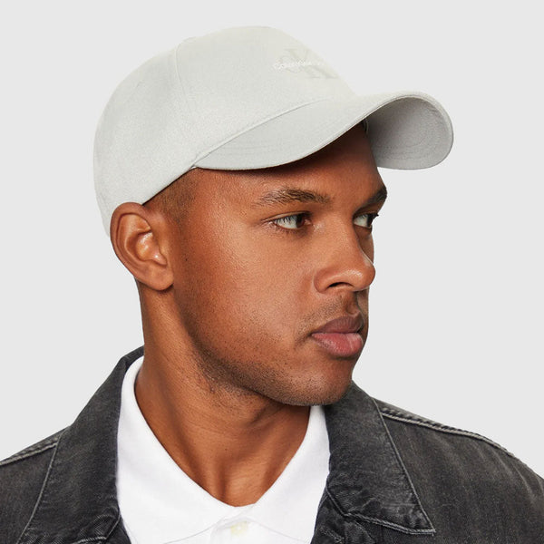 Mono Logo Print cap - Grey