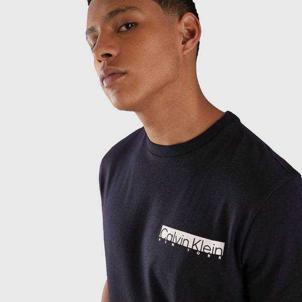 Box Logo T-Shirt - Navy