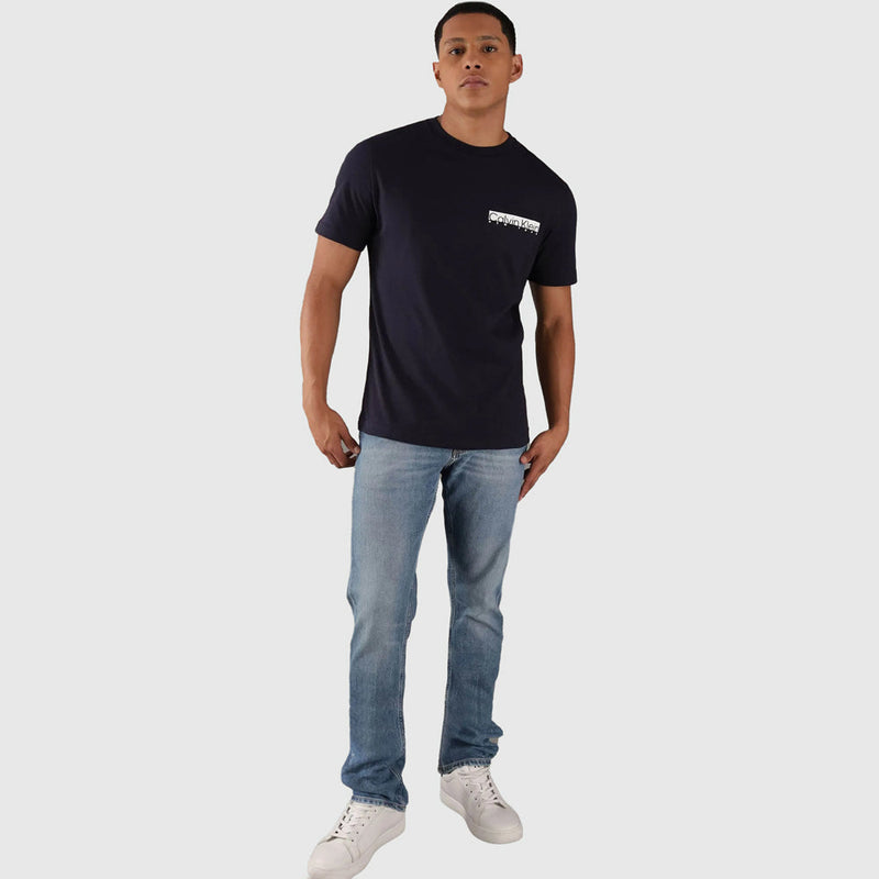 Box Logo T-Shirt - Navy