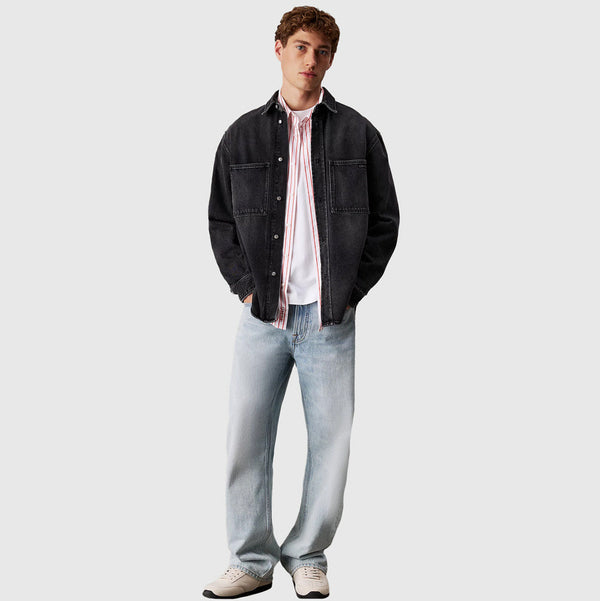 Relaxed Denim Shirt - Denim Medium