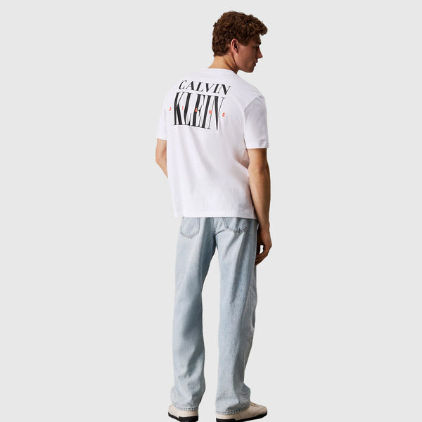 Graphic Font T-Shirt - White