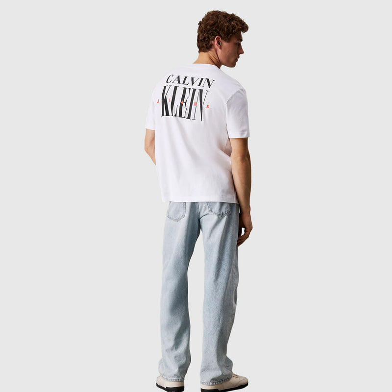 Graphic Font T-Shirt - White