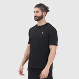 Graphic Font T- Shirt - Black