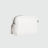 Sculpted Camera Bag - White