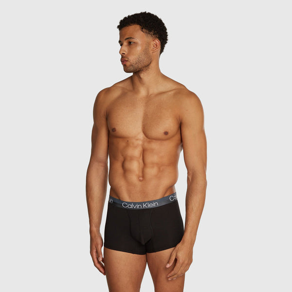 3 Pack Color Waistband Trunk - Black Multi