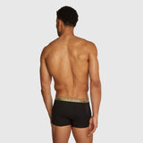3 Pack Color Waistband Trunk - Black Multi