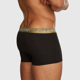 3 Pack Color Waistband Trunk - Black Multi