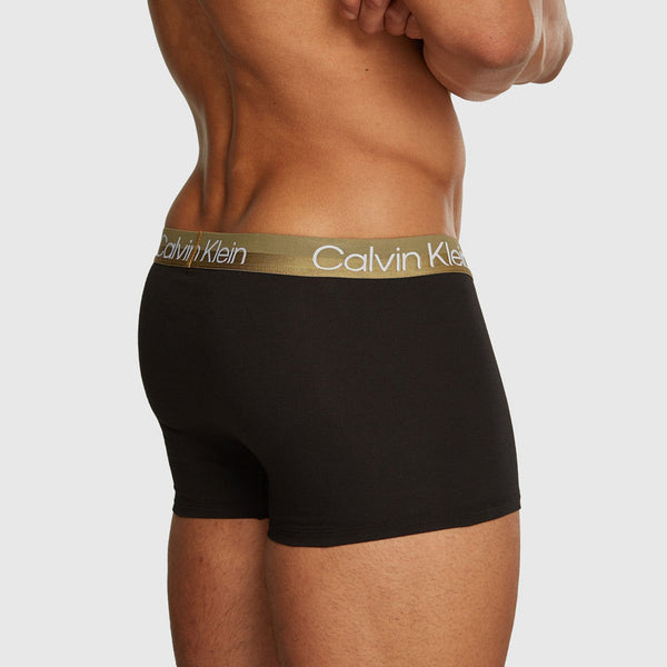 3 Pack Color Waistband Trunk - Black Multi