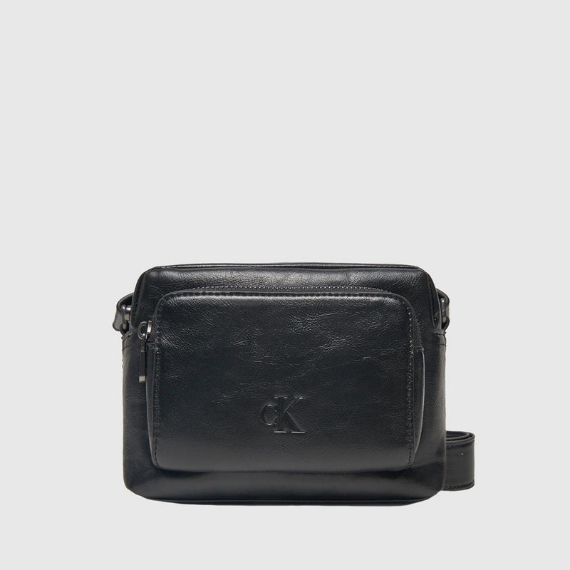 Tumbled Camera Bag - Black