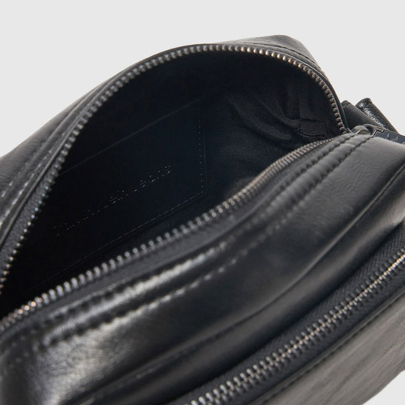 Tumbled Camera Bag - Black