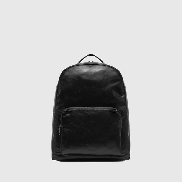 Tumbled Backpack - Black