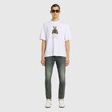 Archive Print Boxy T-Shirt - White