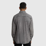 Dakota Slim Shirt - Denim Grey