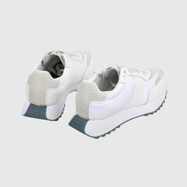 Nylon Woven Sneaker - White Multi