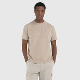 Attitude Print T- Shirt - Taupe