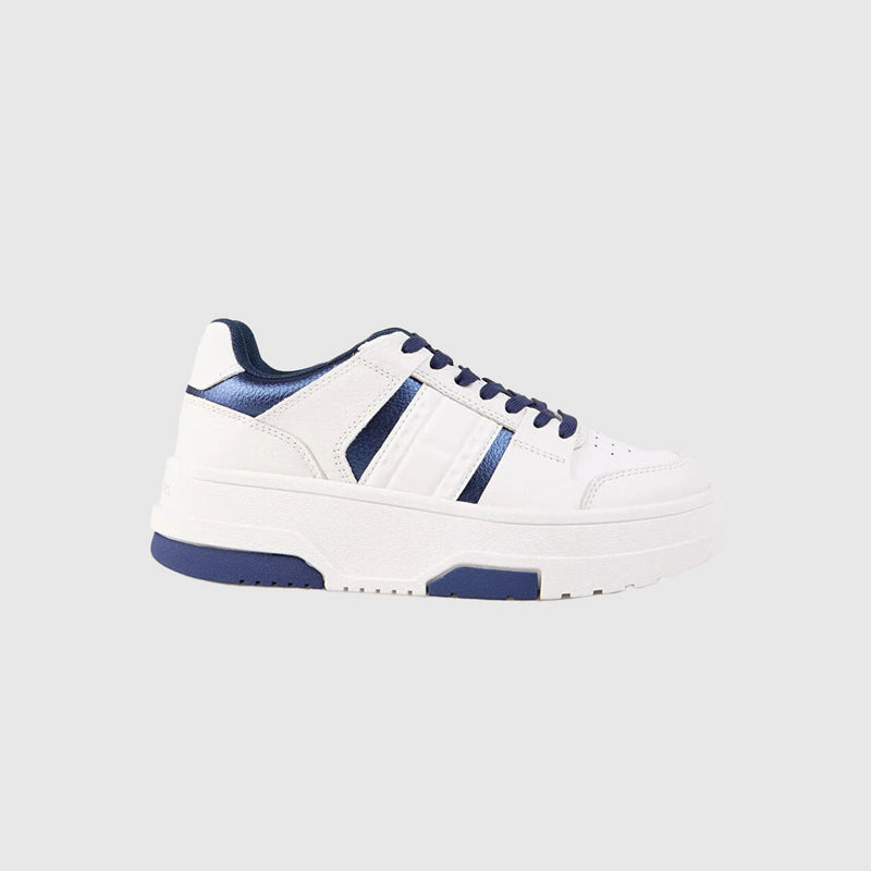 Brooklyn Platform Sneaker - White Multi
