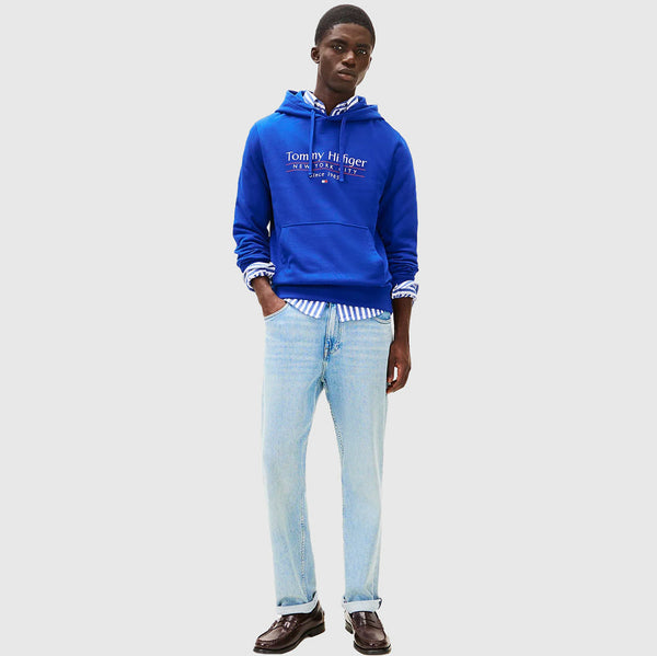 Hilfiger Center Stack Hoody - Blue