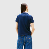 Regular Badge T - Shirt - Navy