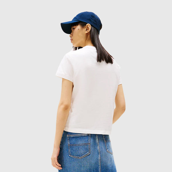 Regular Badge T- Shirt - Ecru