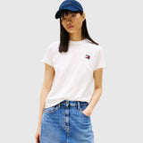Regular Badge T- Shirt - Ecru