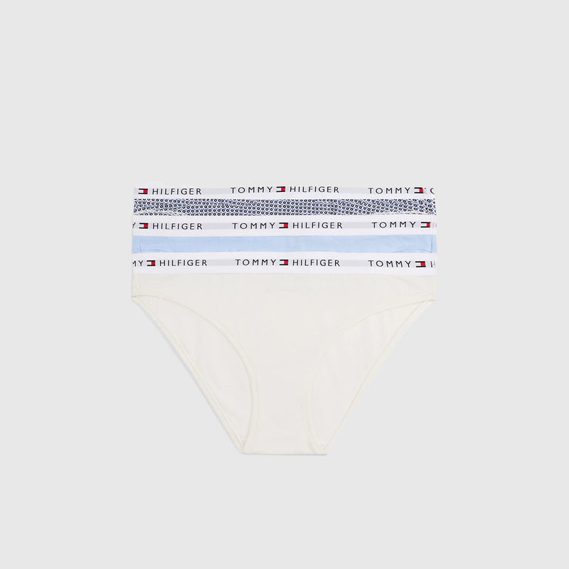 3 Pack Bikini Bottom - White Multi
