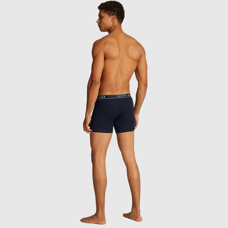3 Pack Boxer Trunks - Navy
