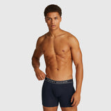 3 Pack Boxer Trunks - Navy