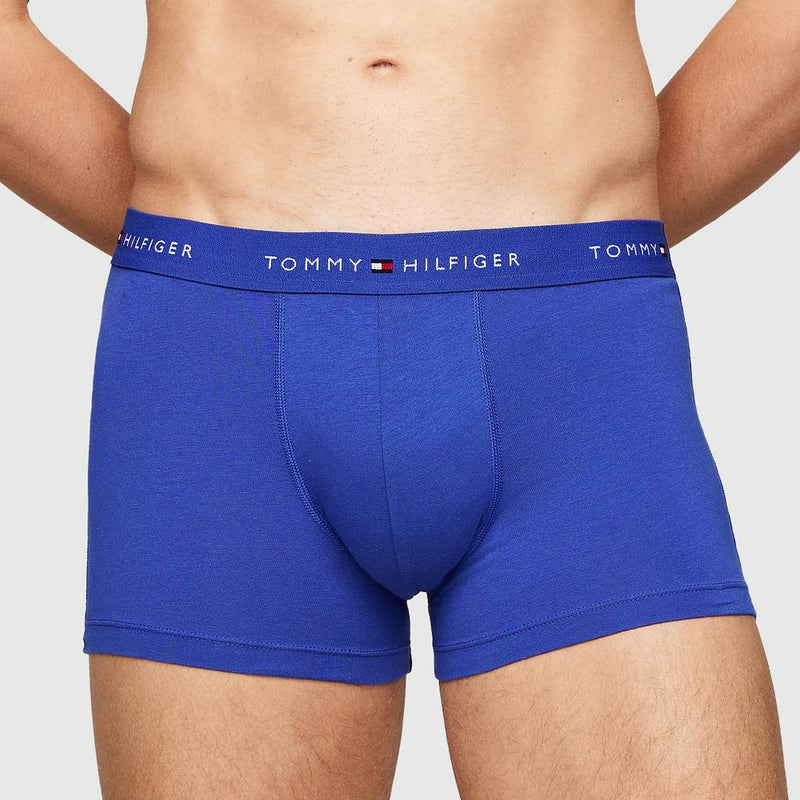 3 Pack Repeat Logo Waistband Trunks - Multi